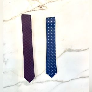 Two J. Crew Ties